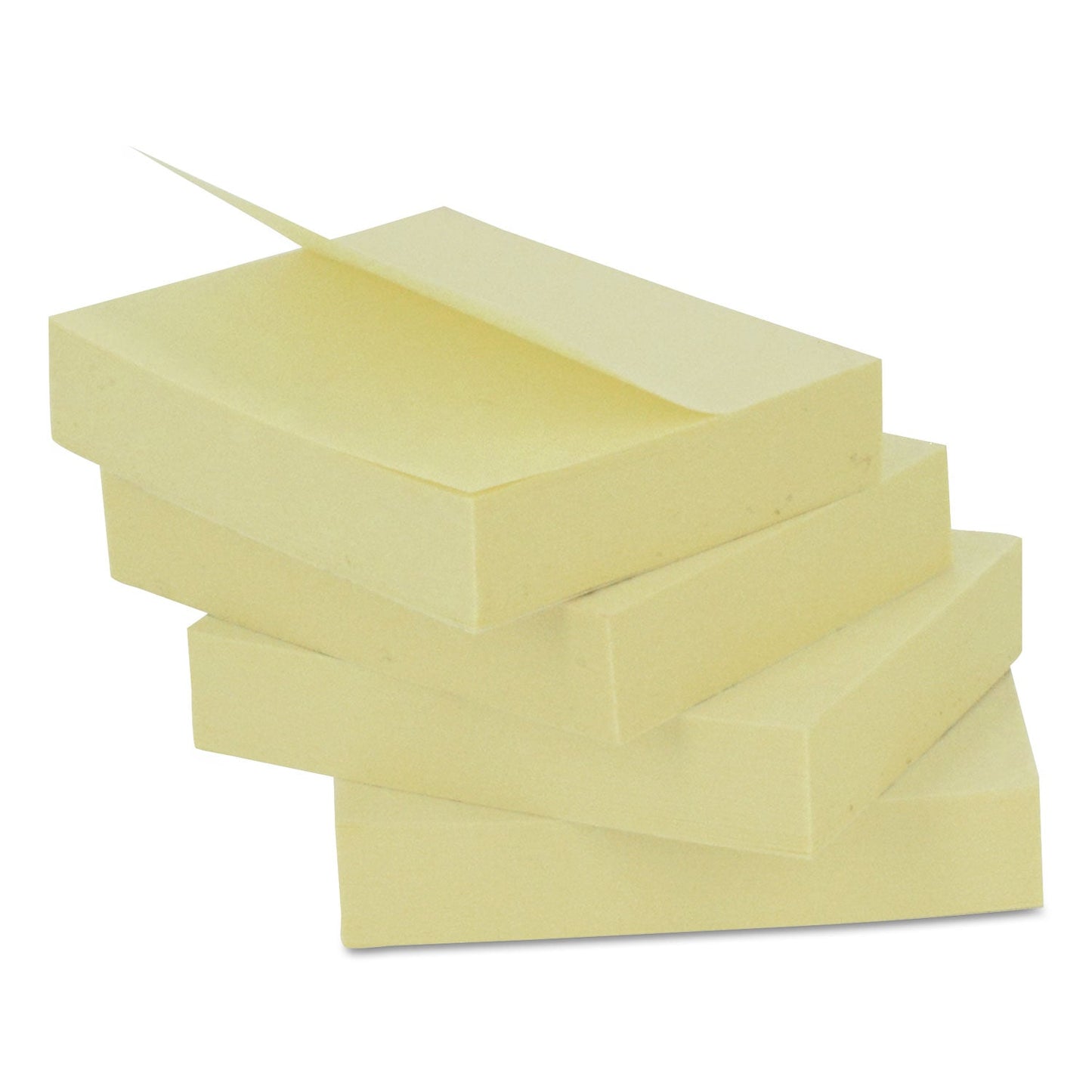 Universal Self-Stick Note Pad Value Pack, 3" x 3", Yellow, 100 Sheets/Pad, 18 Pads/Pack