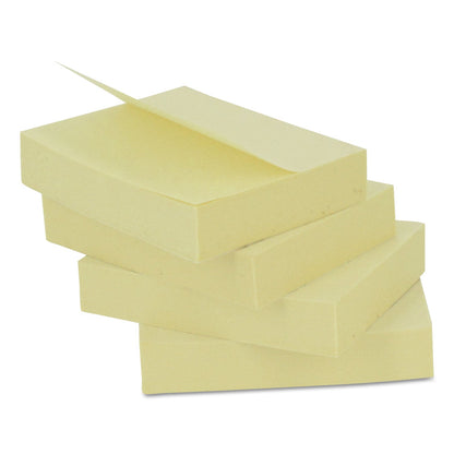 Universal Self-Stick Note Pad Value Pack, 3" x 3", Yellow, 100 Sheets/Pad, 18 Pads/Pack
