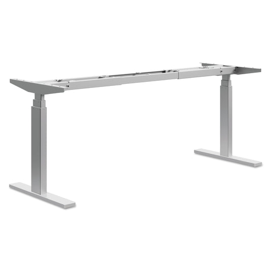 HON Coordinate Height-Adjustable Base 3-Stage, 72w x 24d, Gray