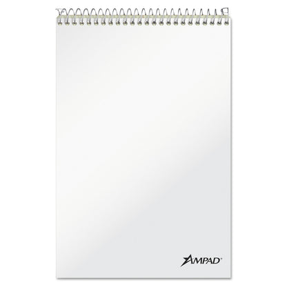 Ampad Steno Pads, Gregg Rule, Green Cover, 80 Green-Tint 6 x 9 Sheets, 6/Pack