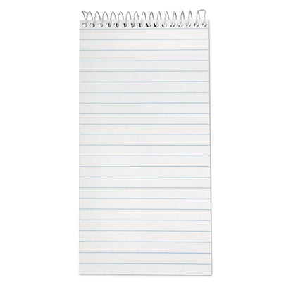 Ampad Earthwise by Ampad Recycled Reporter's Notepad, Gregg Rule, White Cover, 70 White 4 x 8 Sheets