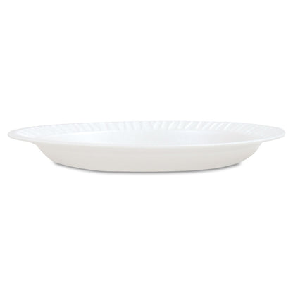 Dart Concorde Foam Plate, 6" dia, White, 1,000/Carton