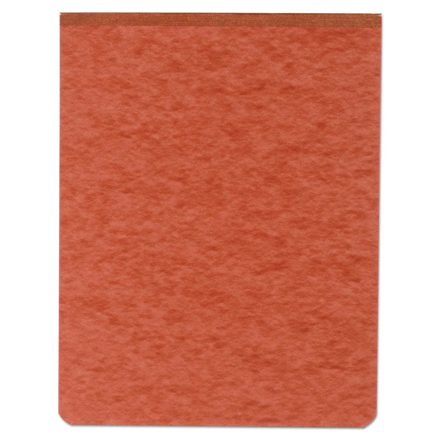 ACCO Pressboard Report Cover with Tyvek Reinforced Hinge, Two-Piece Prong Fastener, 2" Capacity, 8.5 x 11, Red/Red