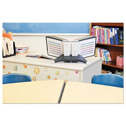 Durable SHERPA Reference System Extension Set, 10 Sleeves, Assorted Borders and Panels