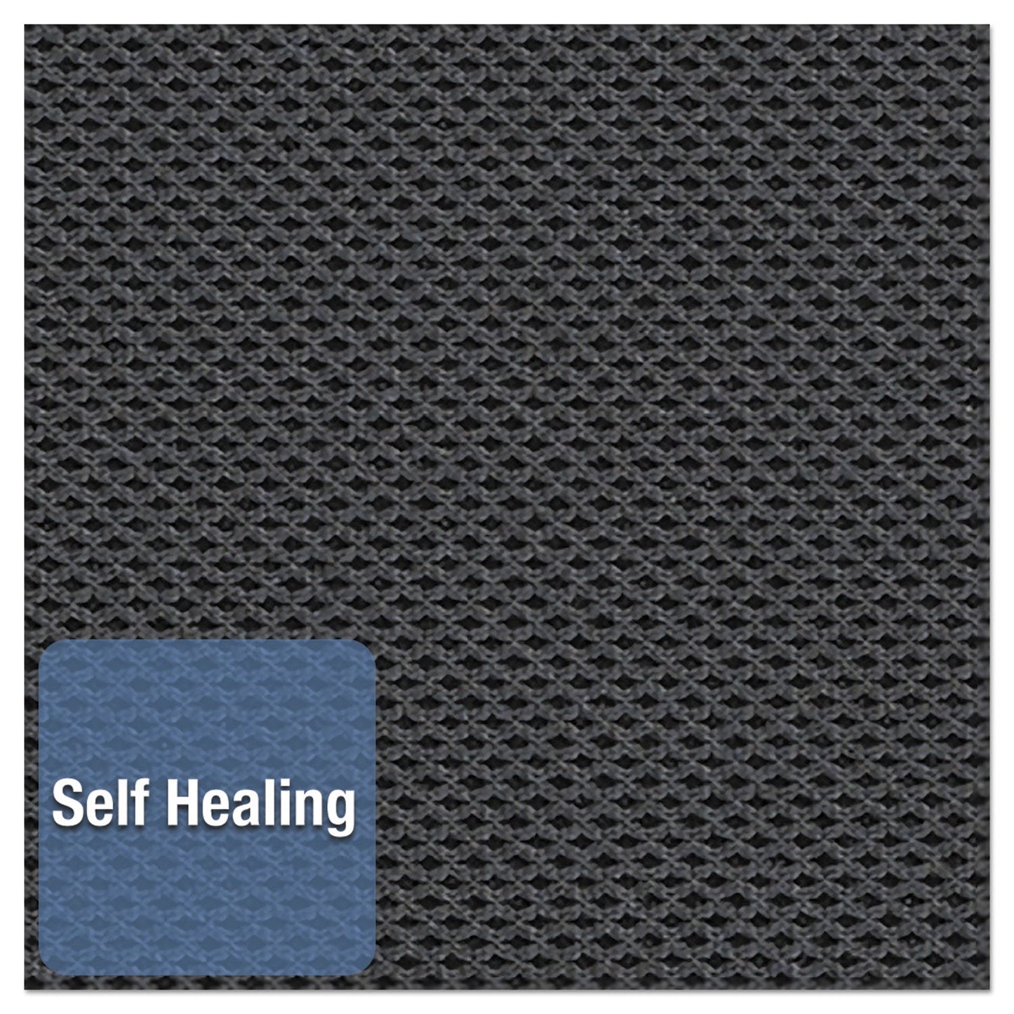 Quartet Prestige Bulletin Board, Diamond Mesh Fabric, 36 x 24, Gray/Aluminum Frame