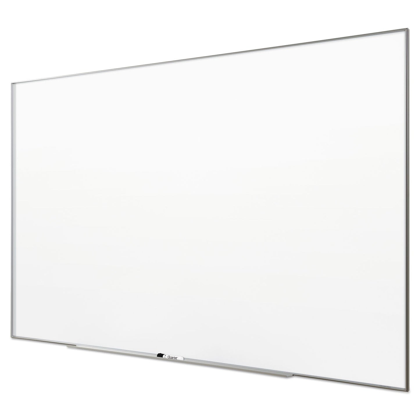 Quartet Fusion Nano-Clean Magnetic Whiteboard, 96 x 48, Silver Frame