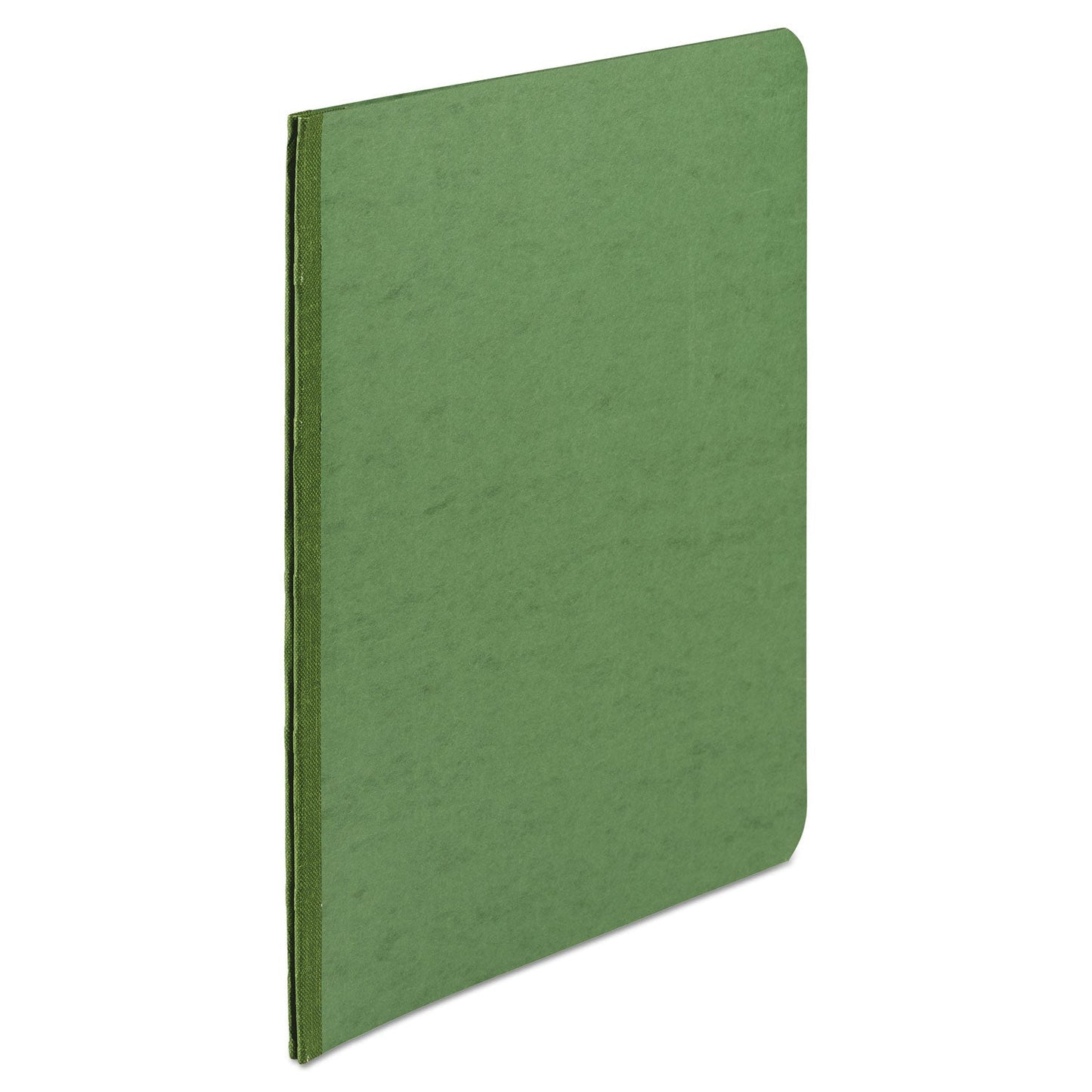 ACCO PRESSTEX Report Cover with Tyvek Reinforced Hinge, Side Bound, 2-Piece Prong Fastener, 8.5 x 11, 3" Capacity, Dark Green