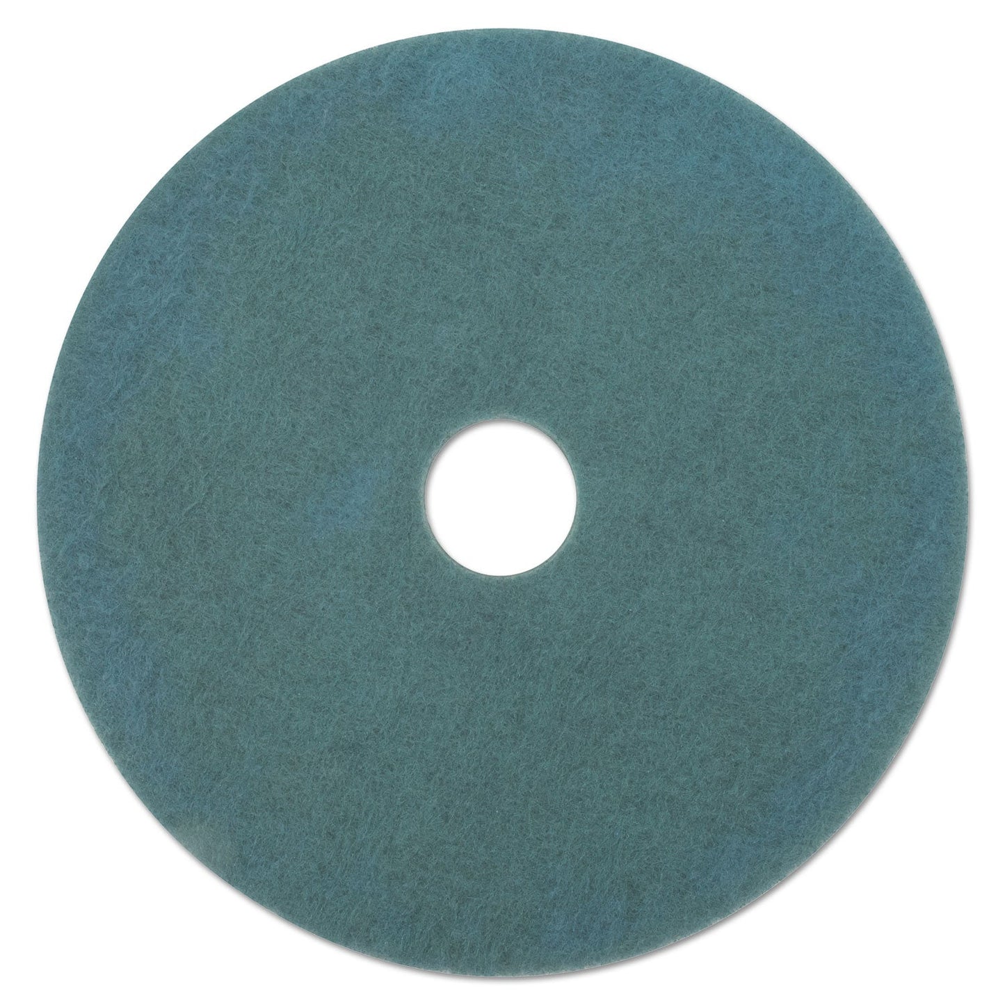 Boardwalk Burnishing Floor Pads, 19" Diameter, Aqua, 5/Carton