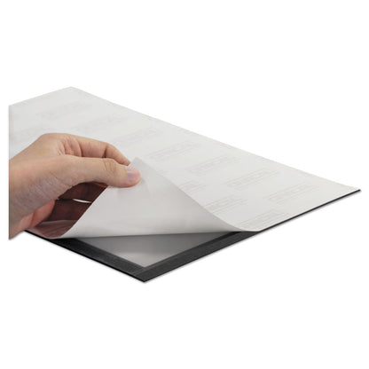 Durable DURAFRAME Sign Holder, 8.5 x 11, Black Frame, 2/Pack