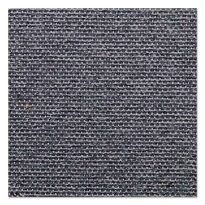 Quartet Enclosed Fabric-Cork Board, 24 x 36, Gray Surface, Graphite Aluminum Frame