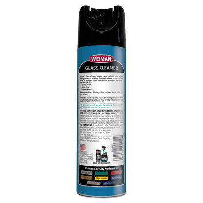 WEIMAN Foaming Glass Cleaner, 19 oz Aerosol Spray Can