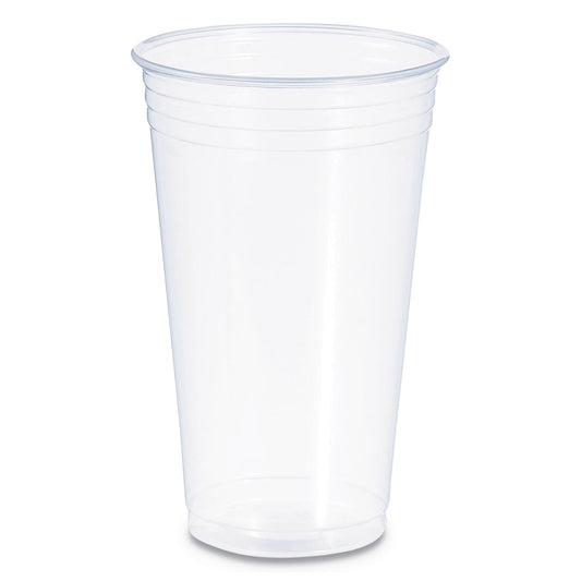 Dart Conex Clear Cold Cups, 24 oz, 50/Bag, 12 Bags/Carton