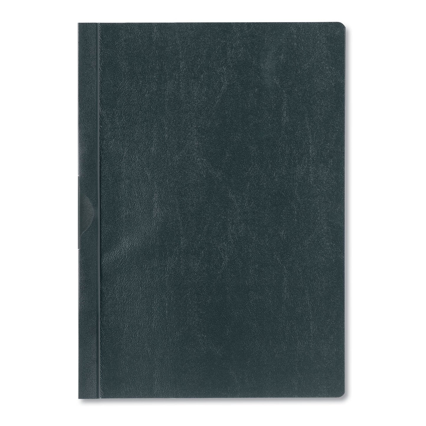 Durable DuraClip Report Cover, Clip Fastener,  8.5 x 11, Clear/Black, 5/Pack