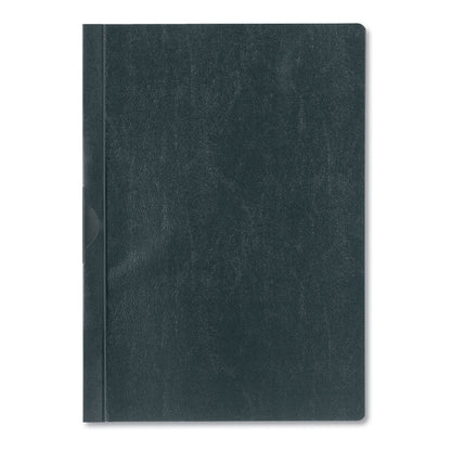 Durable DuraClip Report Cover, Clip Fastener,  8.5 x 11, Clear/Black, 5/Pack