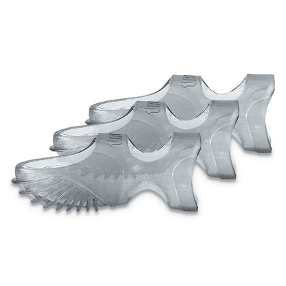 LEE Tippi Micro-Gel Fingertip Grips, Size 5, Clear, 36/Pack
