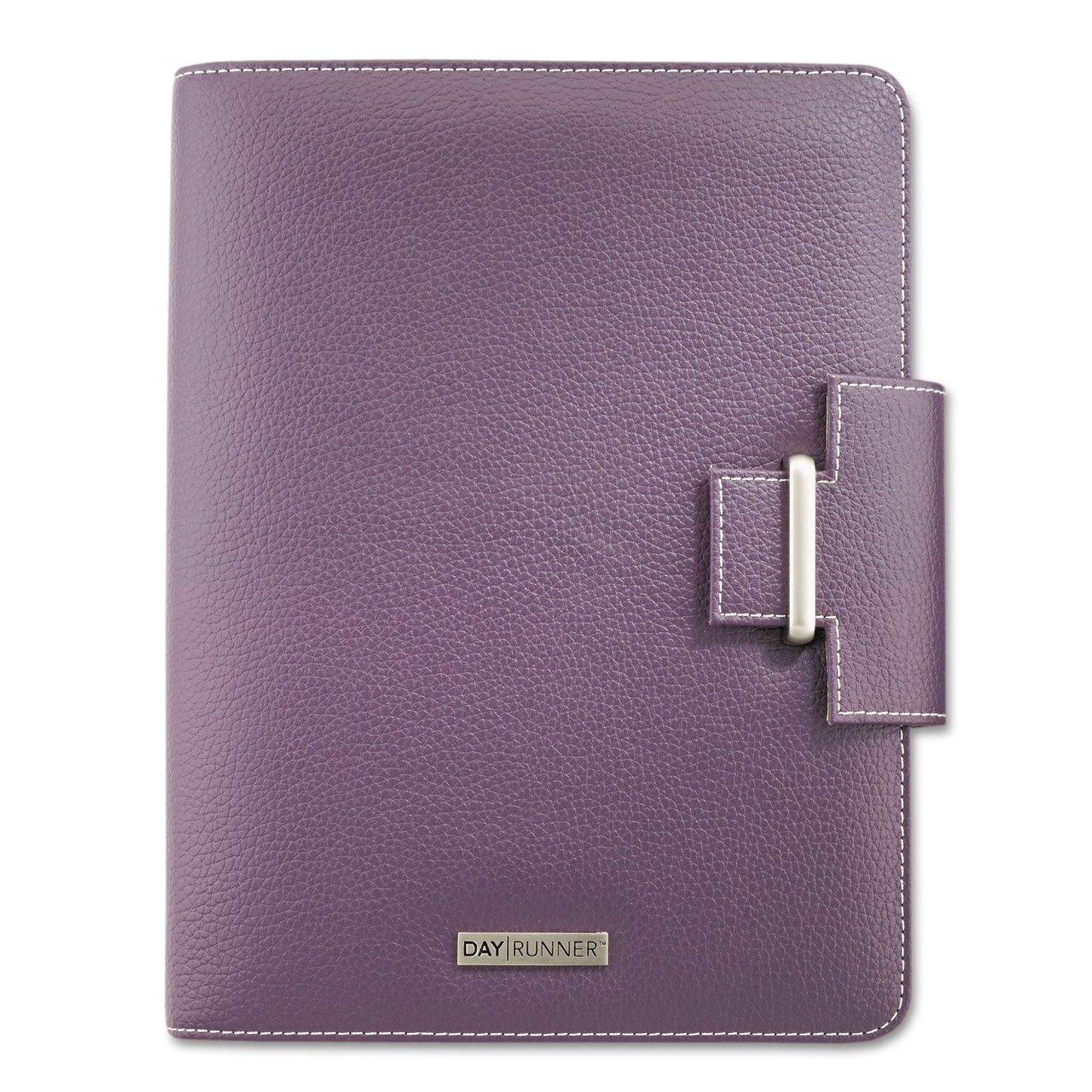 AT-A-GLANCE Terramo Refillable Planner, 8.5 x 5.5, Eggplant Cover, 12-Month (Jan to Dec): Undated
