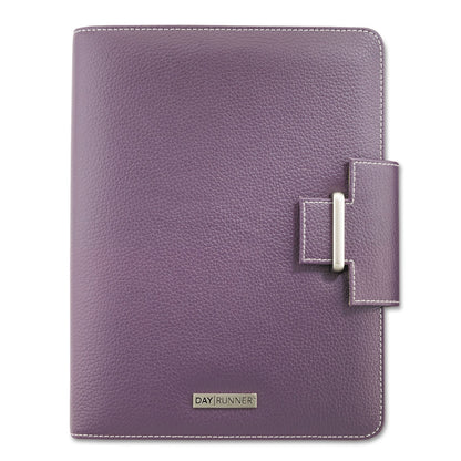 AT-A-GLANCE Terramo Refillable Planner, 8.5 x 5.5, Eggplant Cover, 12-Month (Jan to Dec): Undated