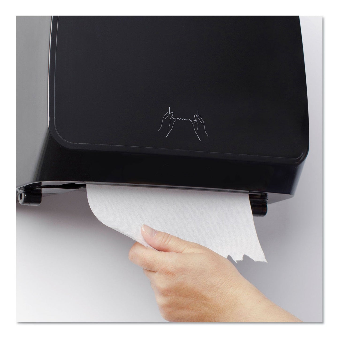 Scott Control Slimroll Electronic Towel Dispenser, 12 x 7 x 12, Black