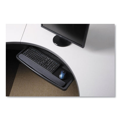 Kensington Comfort Keyboard Drawer with SmartFit System, 26w x 13.25d, Black