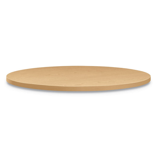HON Between Round Table Tops, 30" Diameter, Natural Maple