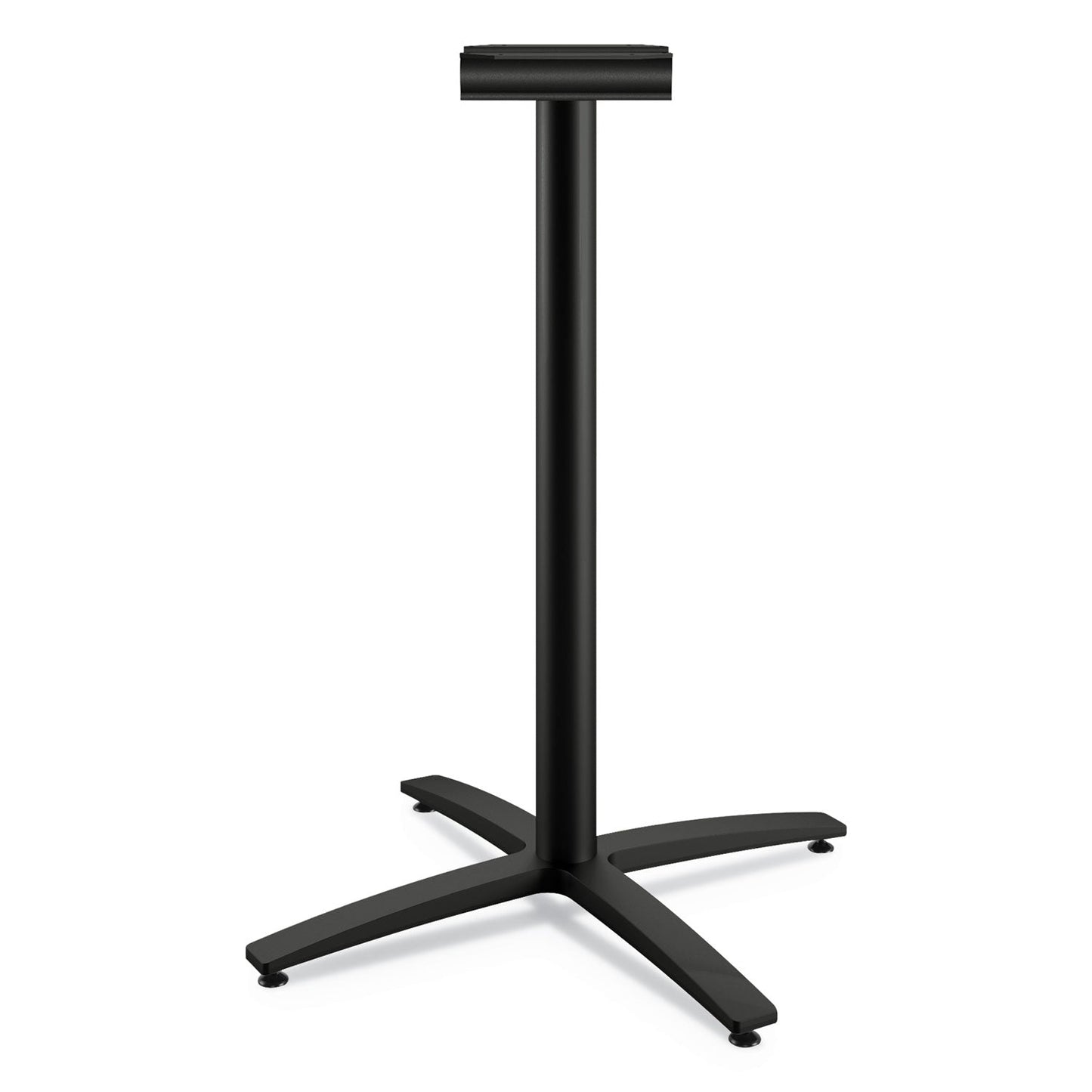 HON Between Standing-Height X-Base for 30" to 36" Table Tops, 26.18w x 41.12h, Black