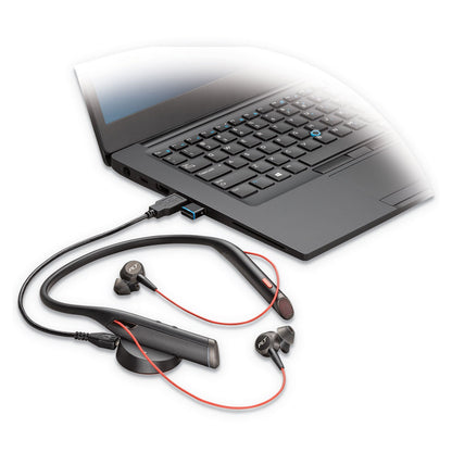 poly Voyager 6200 UC, Binaural, Neckband Headset