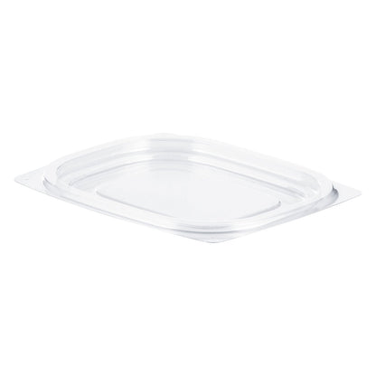 Dart ClearPac Clear Container Lids, 4.1 x 4.9, Clear, Plastic, 1,008/Carton