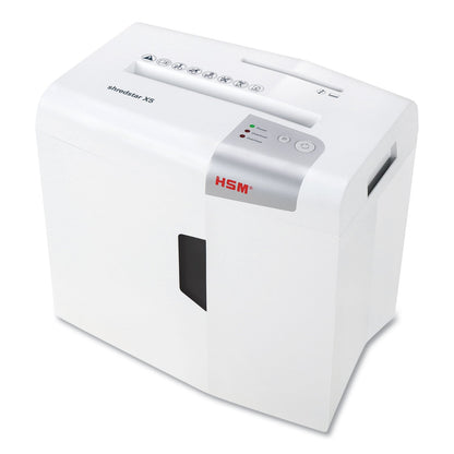 HSM of America shredstar X5 Cross-Cut Shredder, 5 Manual Sheet Capacity, White
