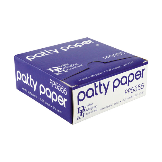 Durable Packaging Interfolded Deli Sheets, 5.5 x 5.5, 1,000/Box, 24 Boxes/Carton
