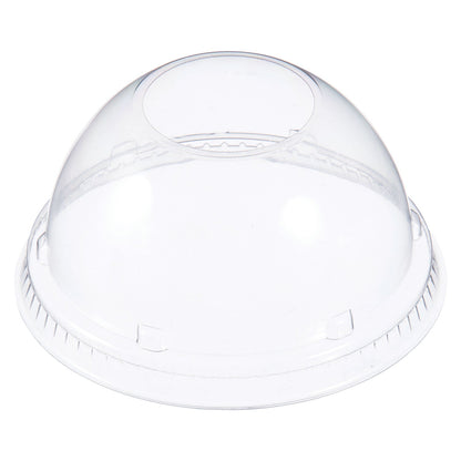 Dart Lids for Foam Cups and Containers, Fits 12 oz to 24 oz Cups, Clear, 1,000/Carton