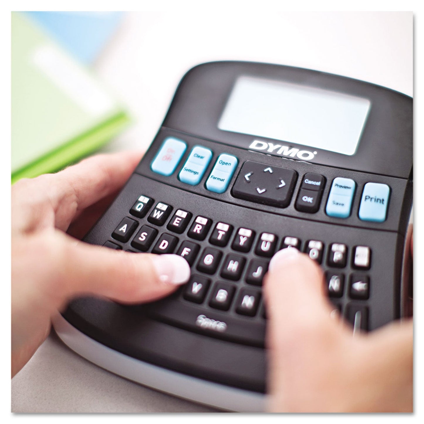 DYMO LabelManager 210D Label Maker, 2 Lines, 6.1 x 6.5 x 2.5