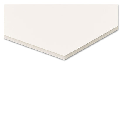 Elmer's Polystyrene Foam Board, 40" x 30", White Surface and Core, 10/Carton