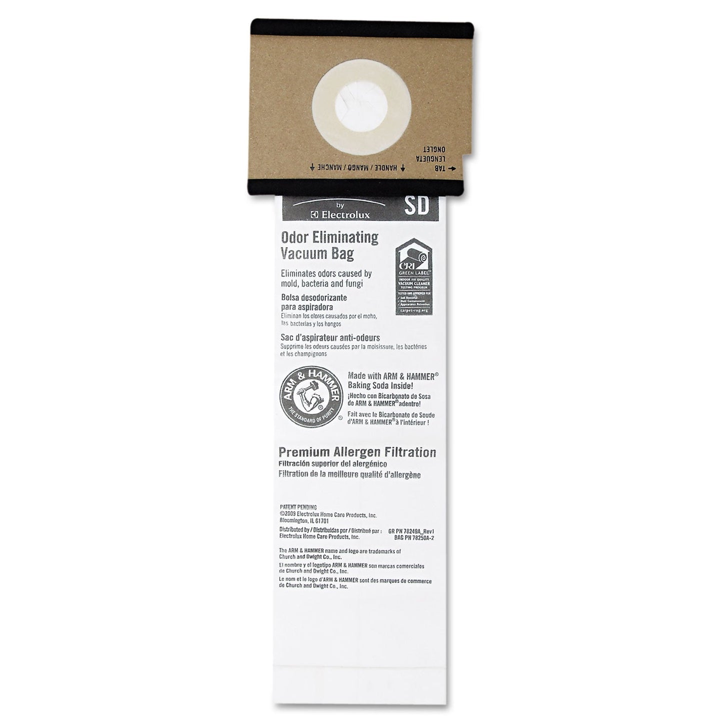 Sanitaire SD Premium Allergen Vacuum Bags for SC9100 Series, 50/Case