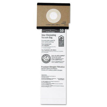 Sanitaire SD Premium Allergen Vacuum Bags for SC9100 Series, 50/Case