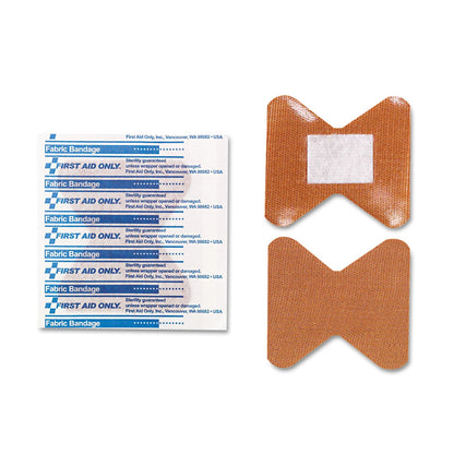First Aid Only SmartCompliance Fingertip Bandages, 1.88 x 2, 10/Box
