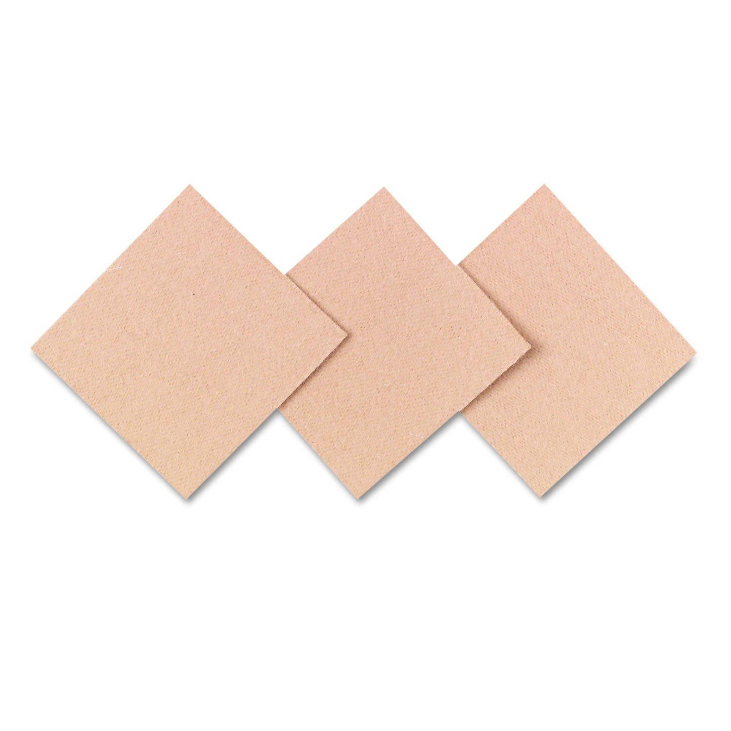 First Aid Only SmartCompliance Moleskin/Blister Protection, 2" Squares, 10/Box
