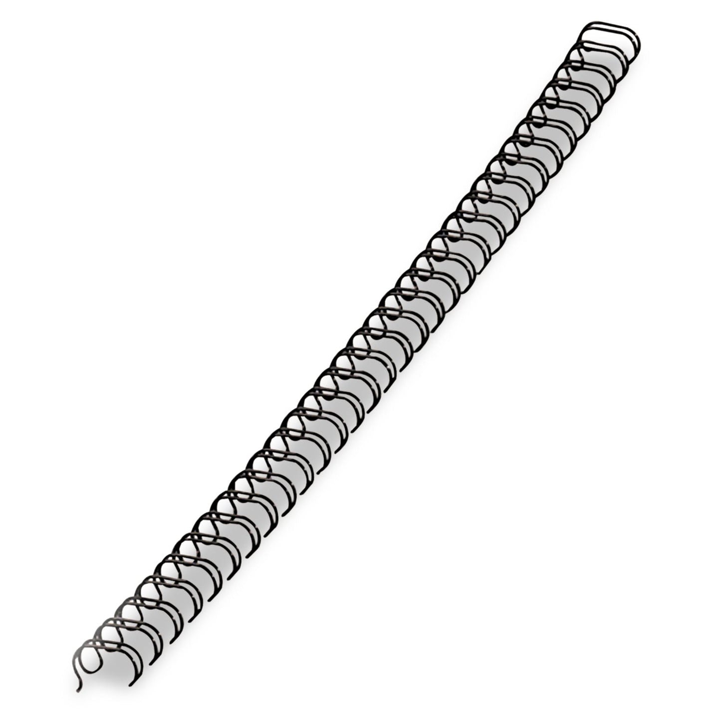 Fellowes Wire Bindings, 9/16" Diameter, 130 Sheet Capacity, Black, 25/Pack