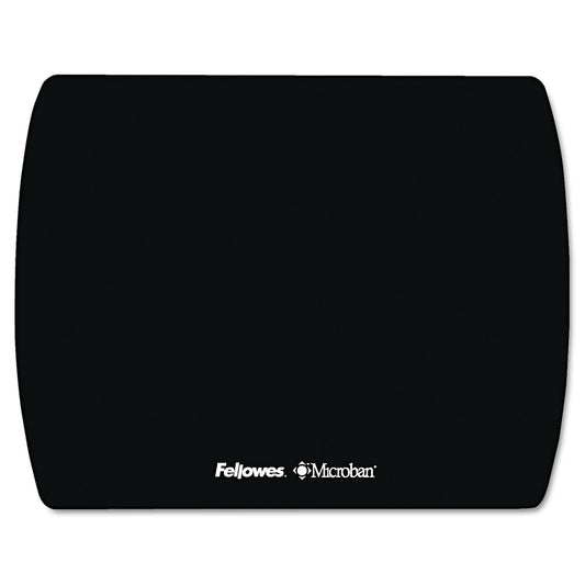 Fellowes Ultra Thin Mouse Pad with Microban Protection, 9 x 7, Black