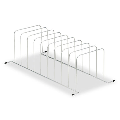 Fellowes Wire Desktop to Drawer Organizer, 9 Sections, Letter to Legal Size Files, 11.5" x 23.25" x 7.5", Silver