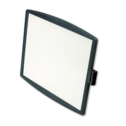 Fellowes Partition Additions Dry Erase Board, 15.38 x 13.25, Dark Graphite Frame