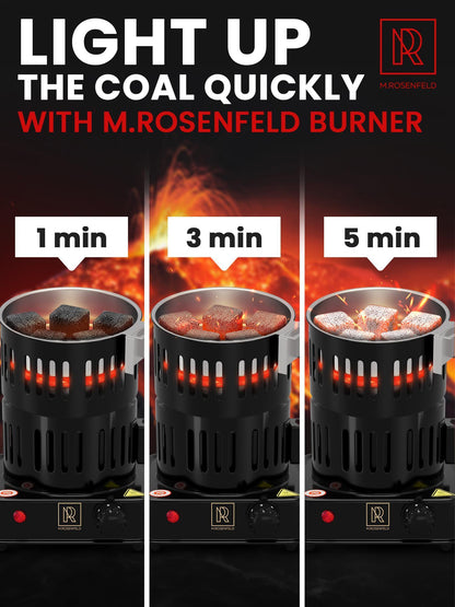Premium Hookah Coal Burner   Black Burner for Hookah 800W – FIRE Tower