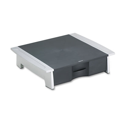 Fellowes Office Suites Printer/Machine Stand, 21.25 x 18.06 x 5.25, Black/Silver