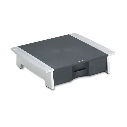 Fellowes Office Suites Printer/Machine Stand, 21.25 x 18.06 x 5.25, Black/Silver