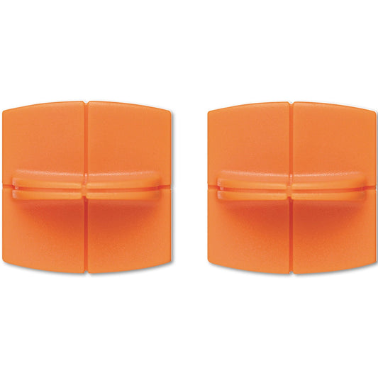 Fiskars Replacement Steel Blade Carriage for 12" Portable Trimmer, 2/Pack