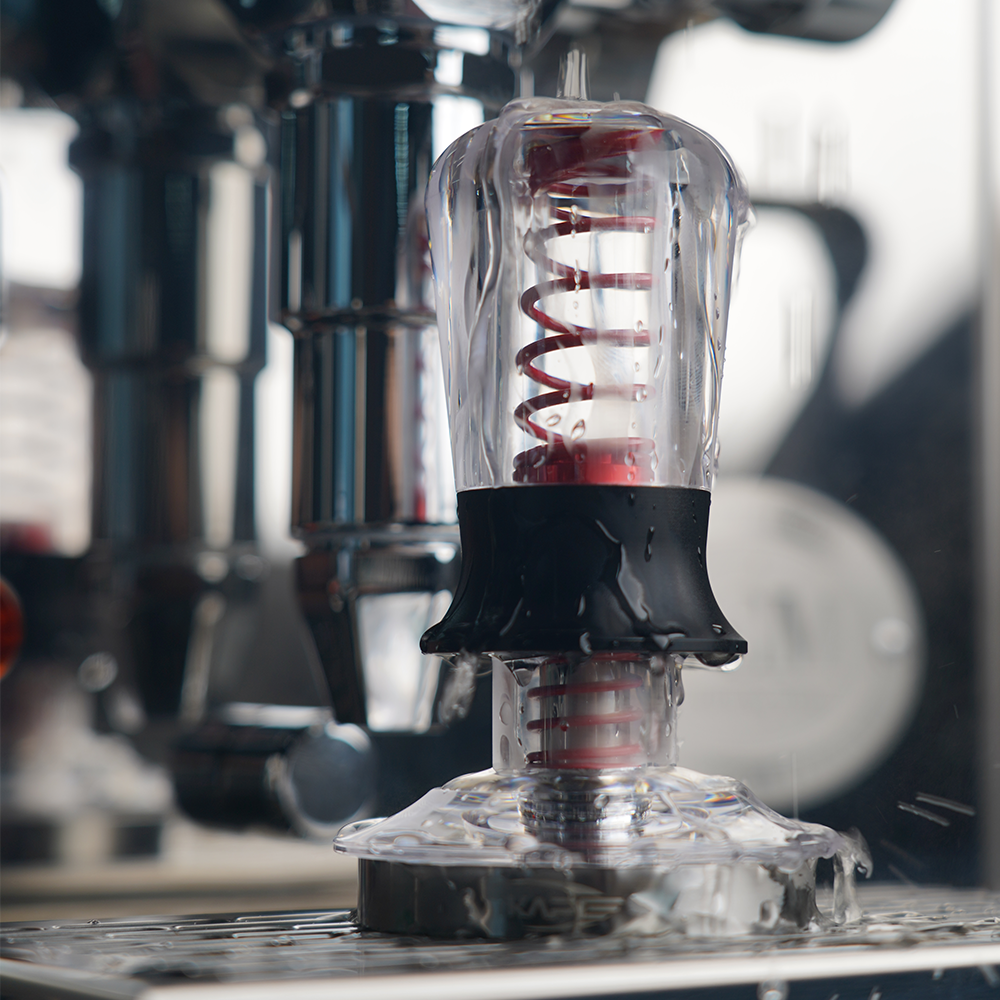 Transparent Coffee Calibrated Tamper