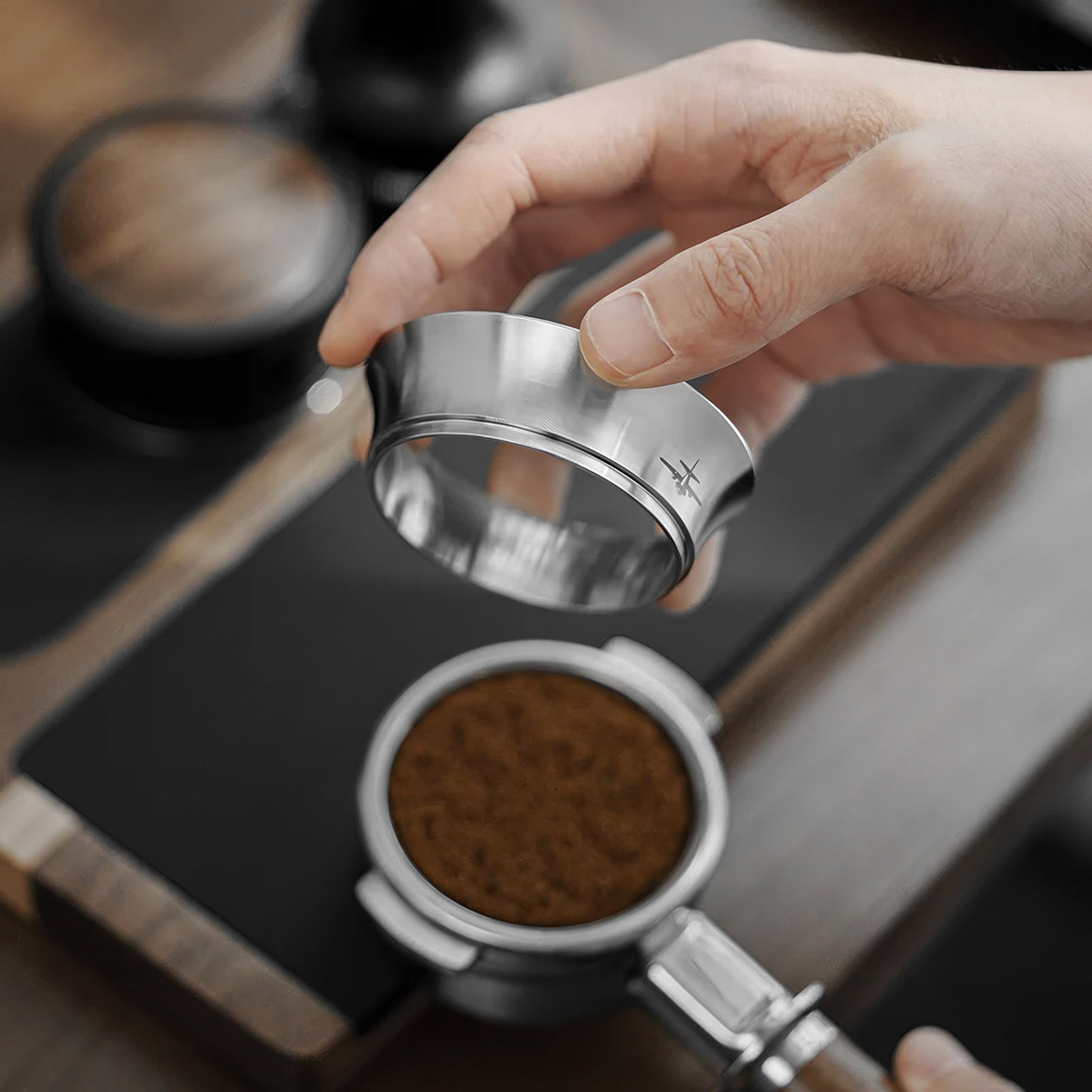Stainless Steel Coffee Dosing Funnel