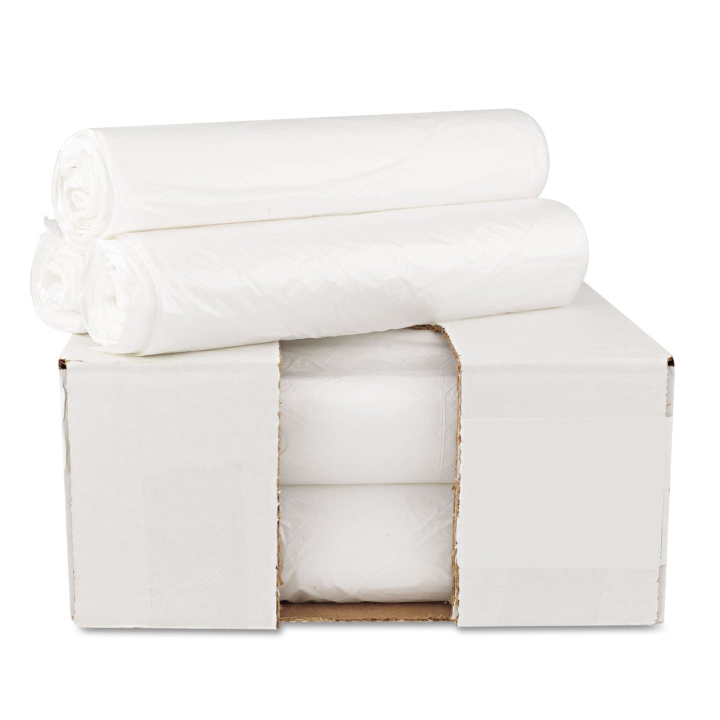 GEN High Density Can Liners, 10 gal, 6 microns, 24" x 23", Natural, 1,000/Carton