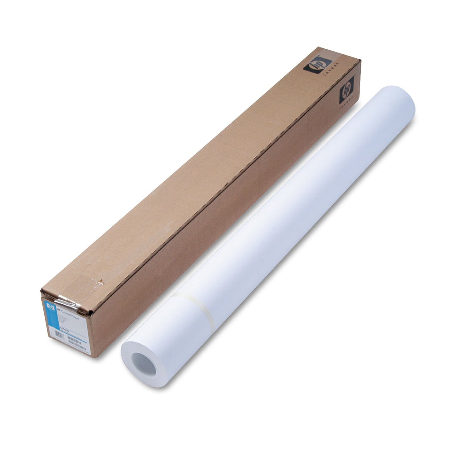 HP DesignJet Inkjet Large Format Paper, 4.5 mil, 36" x 150 ft, Coated White