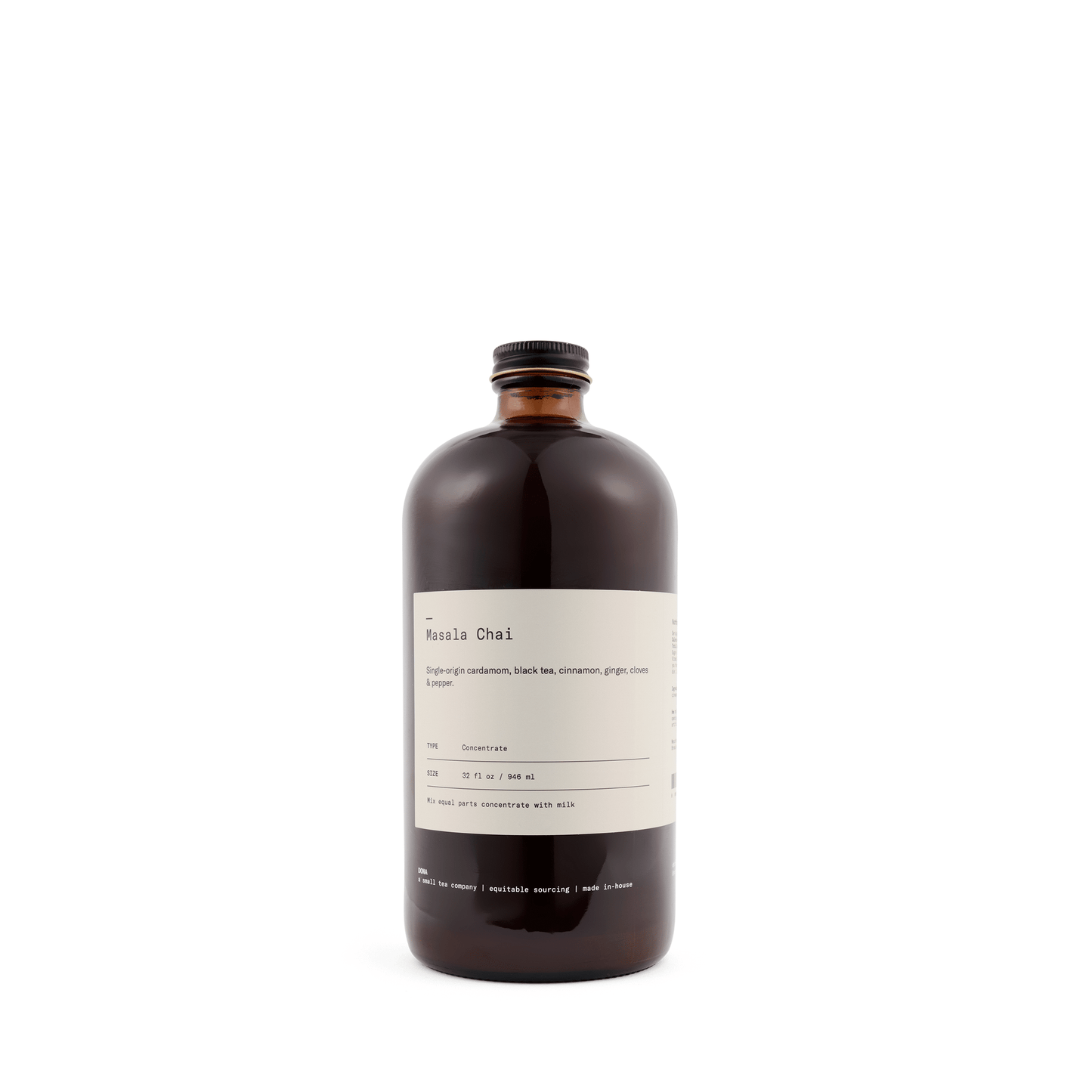 Dona 1:1 Masala Chai Concentrate