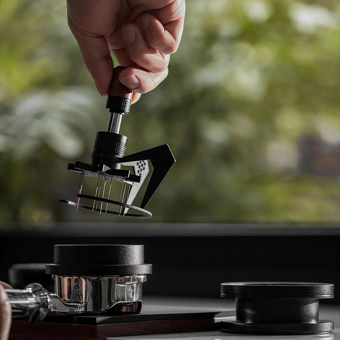 Geared Spinning WDT Tool - Espresso Distribution